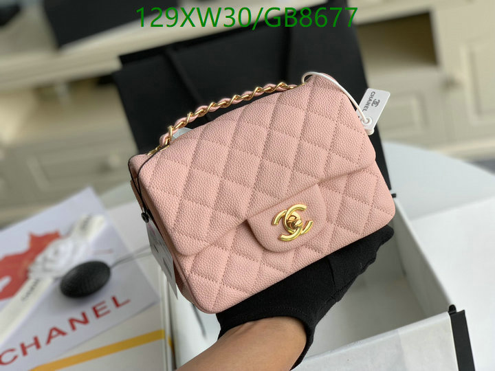 Chanel Bag-(Mirror)-Crossbody- Code: GB8677 $: 129USD