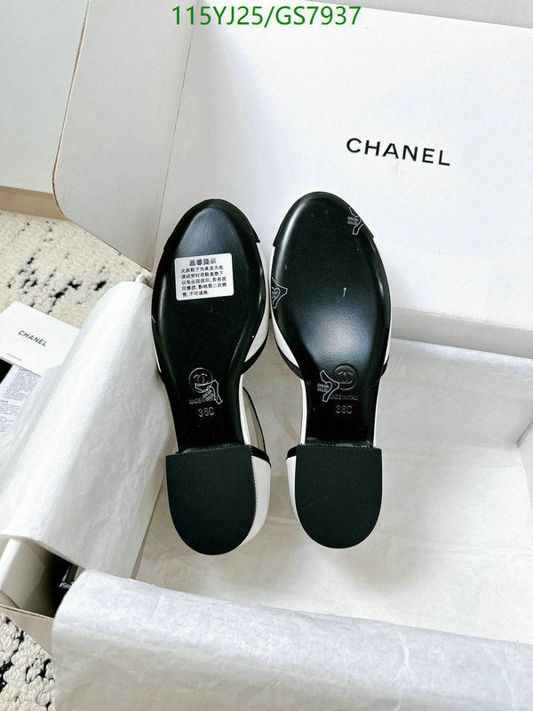 Women Shoes-Chanel Code: GS7937 $: 115USD
