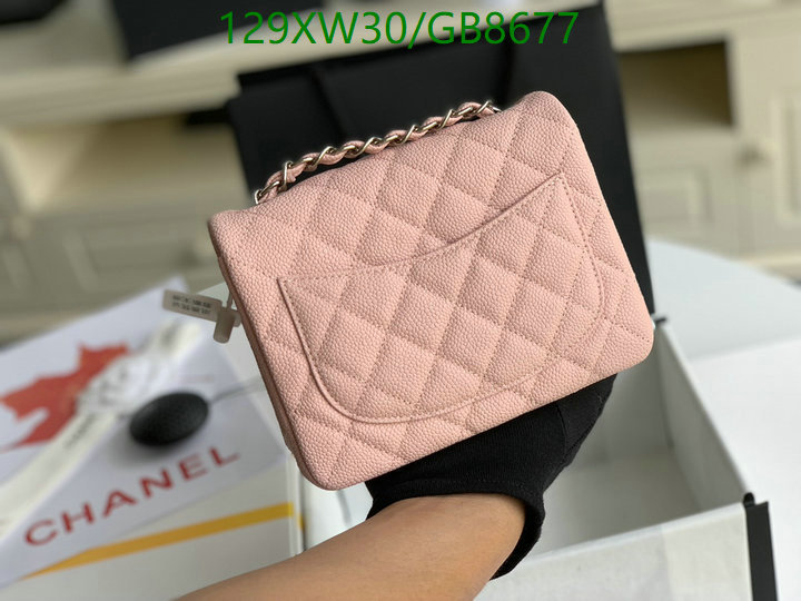 Chanel Bag-(Mirror)-Crossbody- Code: GB8677 $: 129USD