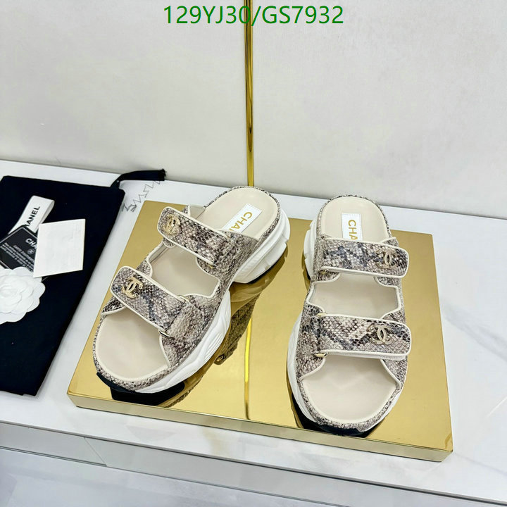Women Shoes-Chanel Code: GS7932 $: 129USD
