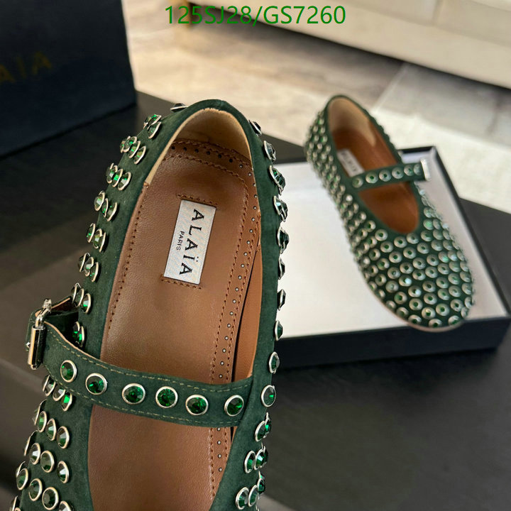 Women Shoes-ALAIA Code: GS7260 $: 125USD