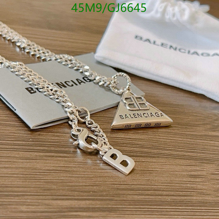 Jewelry-Balenciaga Code: GJ6645 $: 45USD