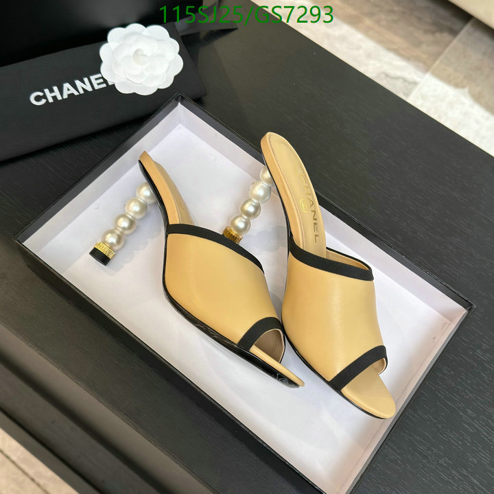 Women Shoes-Chanel Code: GS7293 $: 115USD