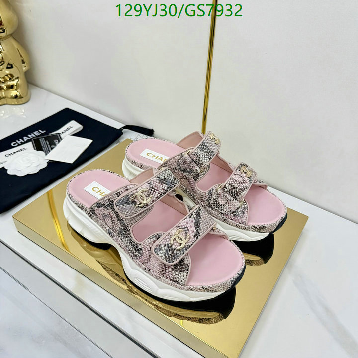Women Shoes-Chanel Code: GS7932 $: 129USD