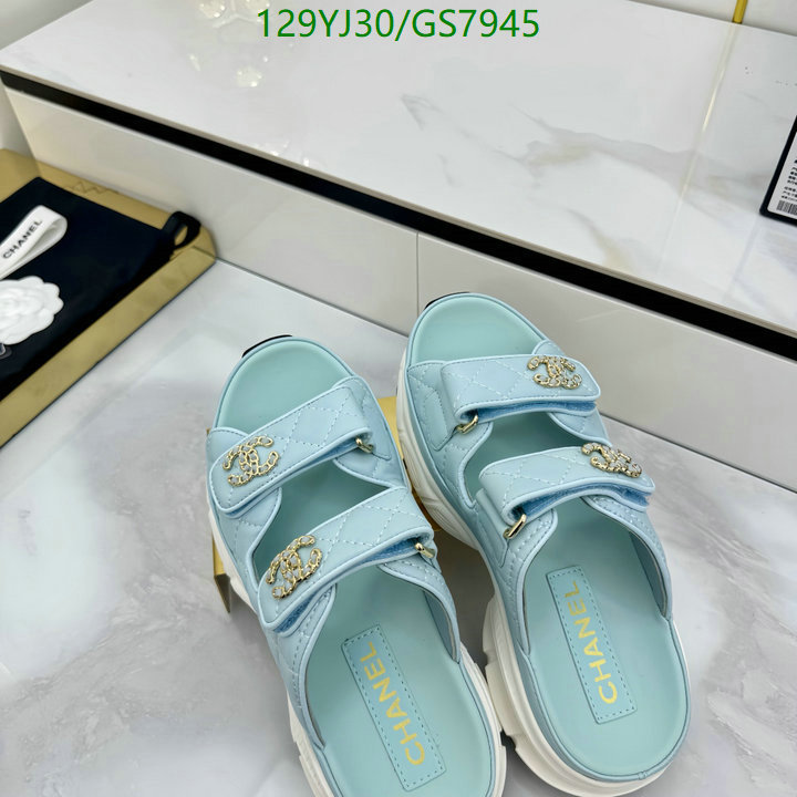 Women Shoes-Chanel Code: GS7945 $: 129USD