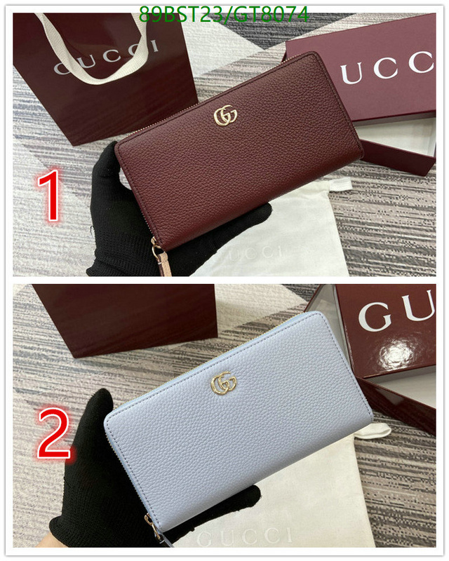Gucci Bag-(Mirror)-Wallet- Code: GT8074 $: 89USD
