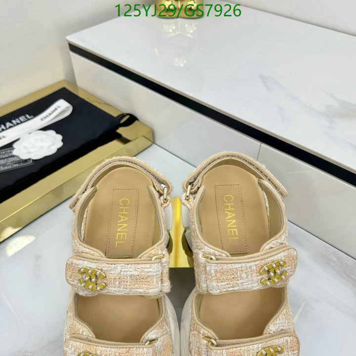 Women Shoes-Chanel Code: GS7926 $: 125USD