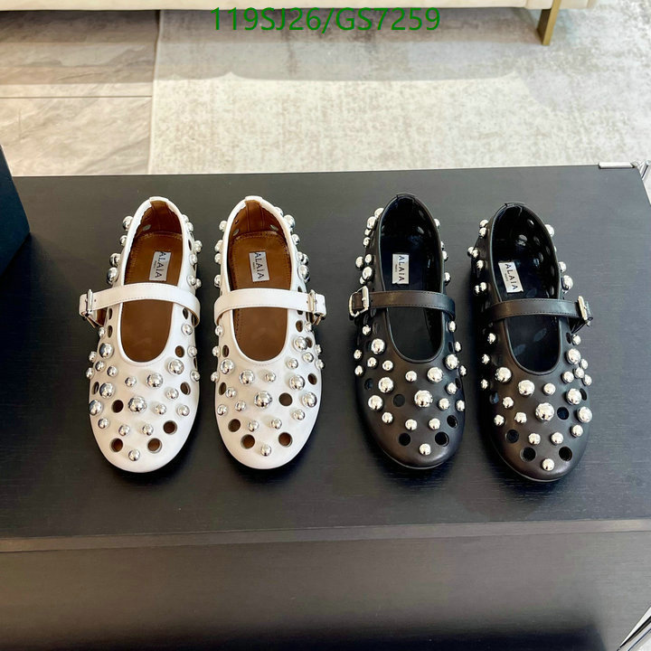 Women Shoes-ALAIA Code: GS7259 $: 119USD