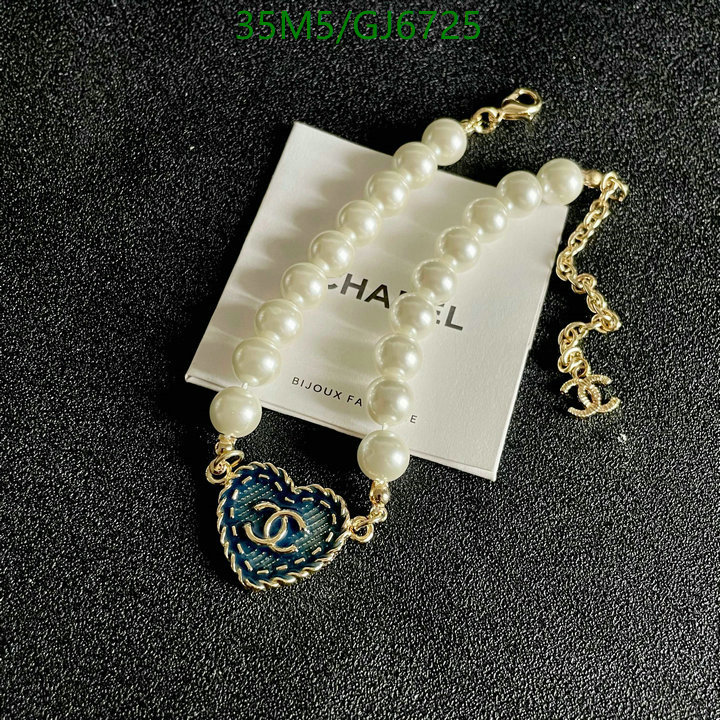 Jewelry-Chanel Code: GJ6725 $: 35USD