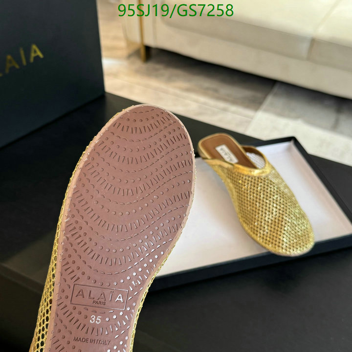 Women Shoes-ALAIA Code: GS7258 $: 95USD
