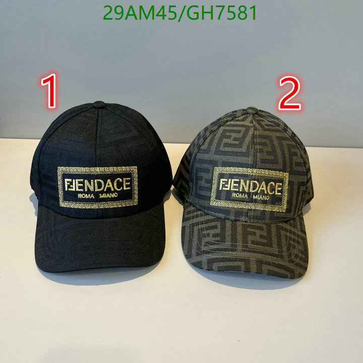 Cap-(Hat)-Fendi Code: GH7581 $: 29USD