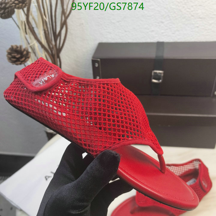 Women Shoes-ALAIA Code: GS7874 $: 95USD