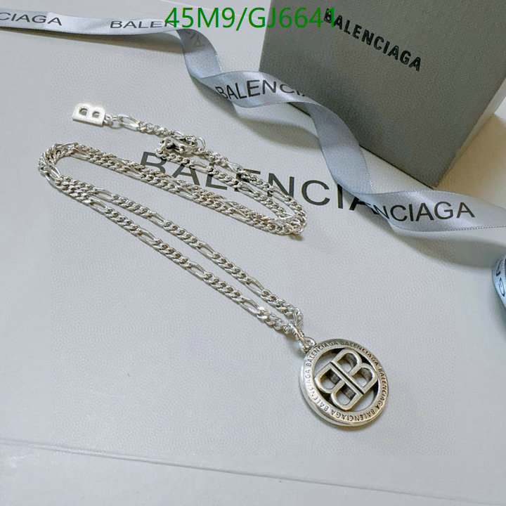 Jewelry-Balenciaga Code: GJ6641 $: 45USD