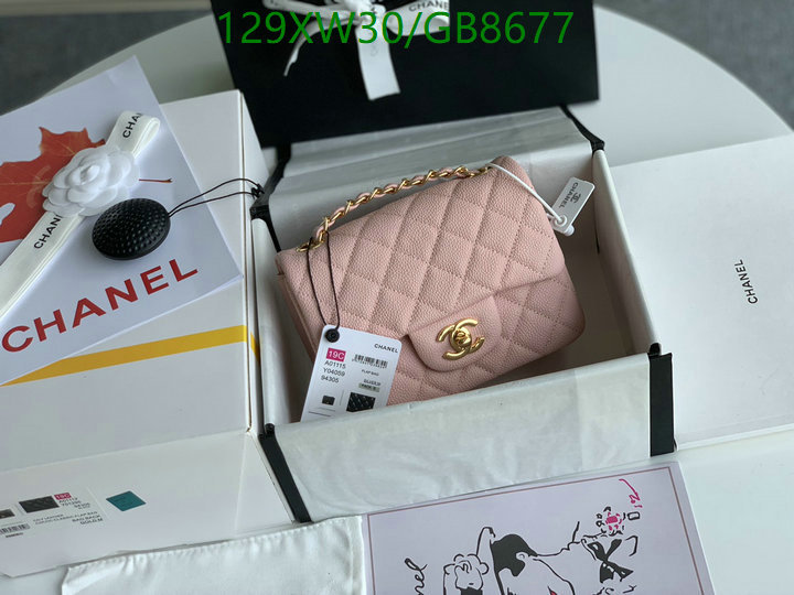 Chanel Bag-(Mirror)-Crossbody- Code: GB8677 $: 129USD