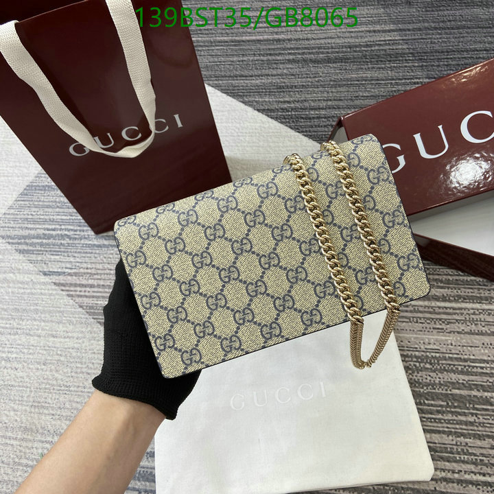 Gucci Bag-(Mirror)-Crossbody- Code: GB8065 $: 139USD