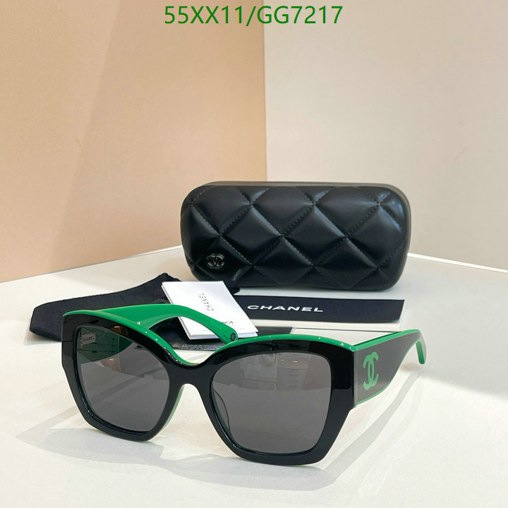Glasses-Chanel Code: GG7217 $: 55USD