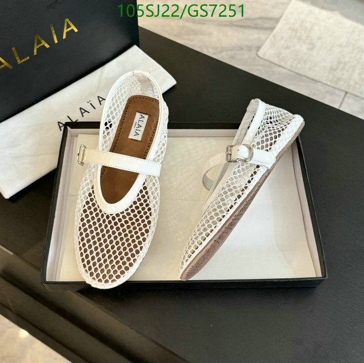 Women Shoes-ALAIA Code: GS7251 $: 105USD