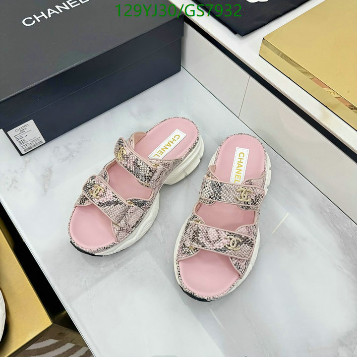 Women Shoes-Chanel Code: GS7932 $: 129USD