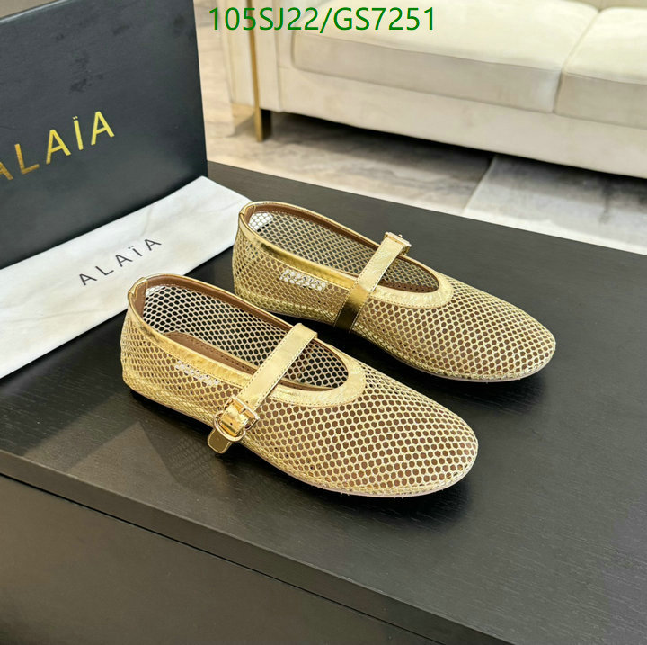 Women Shoes-ALAIA Code: GS7251 $: 105USD