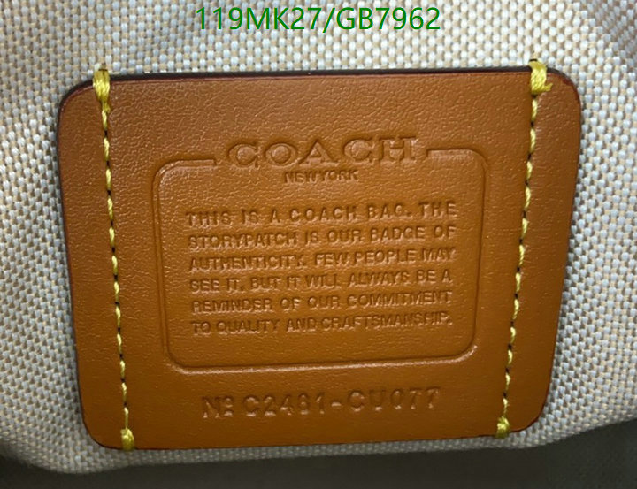 Coach Bag-(4A)-Backpack- Code: GB7962 $: 119USD