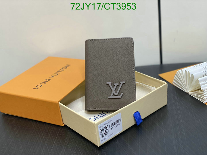 LV Bag-(Mirror)-Wallet- Code: CT3953 $: 72USD