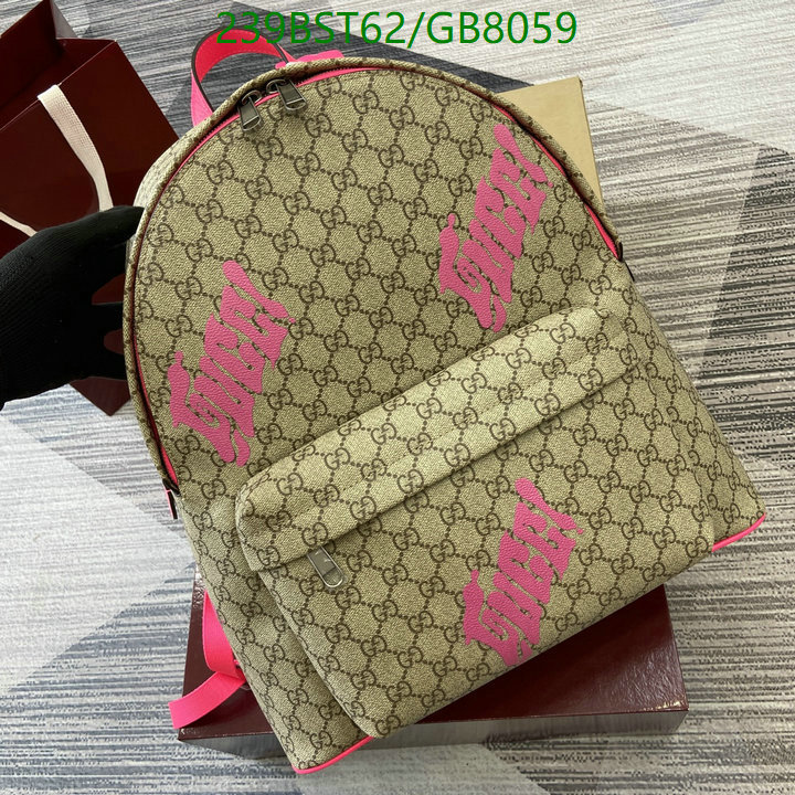 Gucci Bag-(Mirror)-Backpack- Code: GB8059 $: 239USD