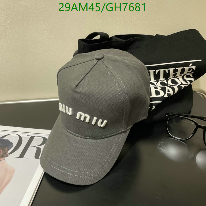 Cap-(Hat)-Miu Miu Code: GH7681 $: 29USD
