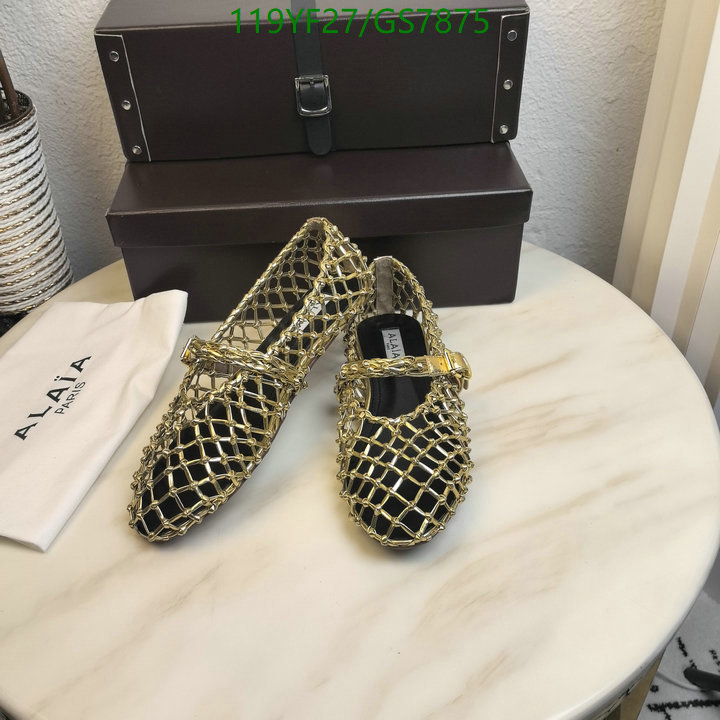Women Shoes-ALAIA Code: GS7875 $: 119USD