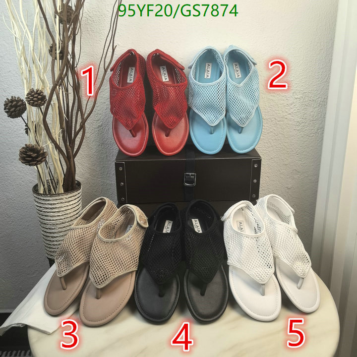 Women Shoes-ALAIA Code: GS7874 $: 95USD
