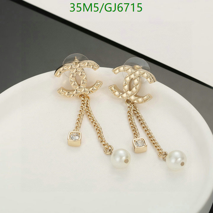 Jewelry-Chanel Code: GJ6715 $: 35USD
