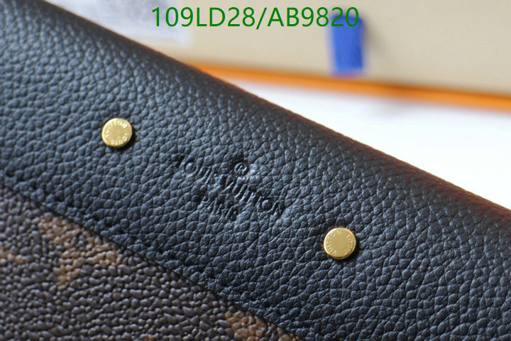 LV Bag-(Mirror)-Wallet- Code: AB9820 $: 109USD