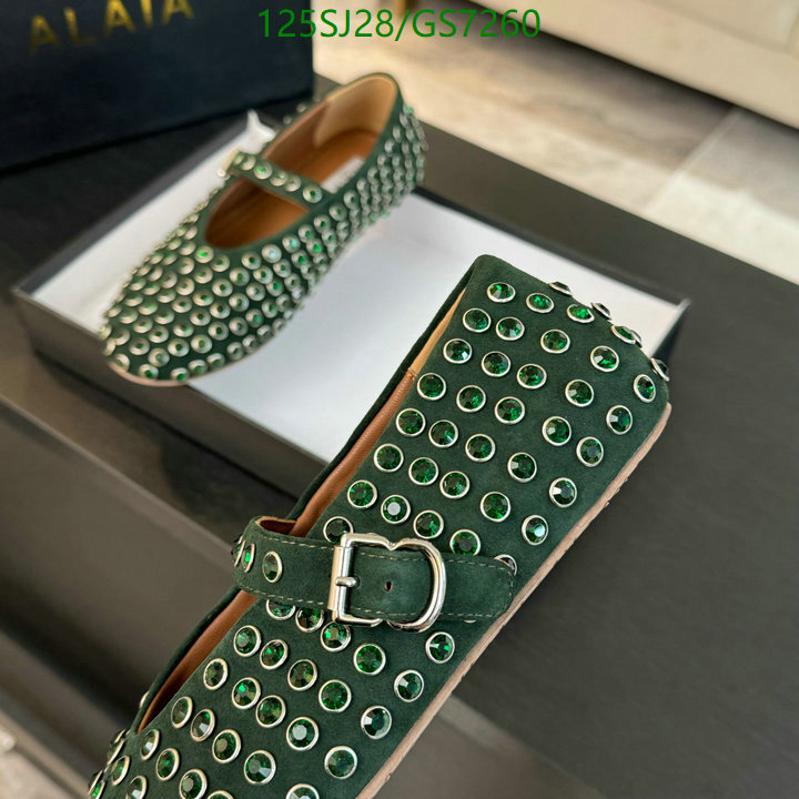 Women Shoes-ALAIA Code: GS7260 $: 125USD