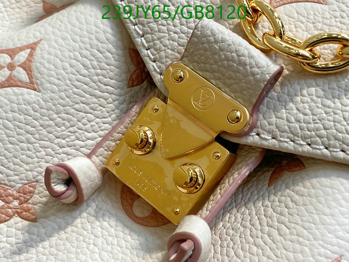 LV Bag-(Mirror)-Backpack- Code: GB8120 $: 239USD