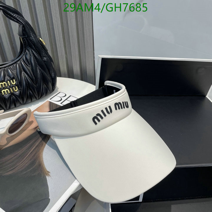 Cap-(Hat)-Miu Miu Code: GH7685 $: 29USD