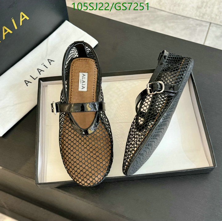 Women Shoes-ALAIA Code: GS7251 $: 105USD