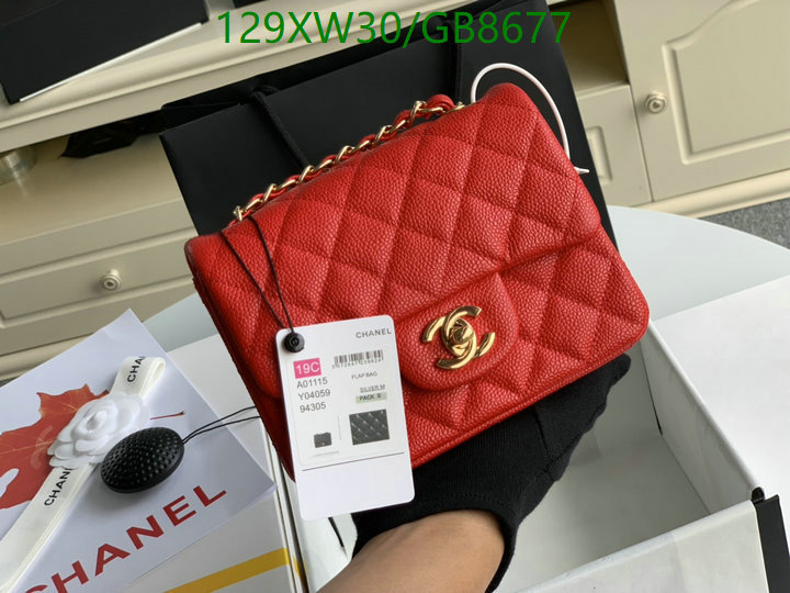 Chanel Bag-(Mirror)-Crossbody- Code: GB8677 $: 129USD