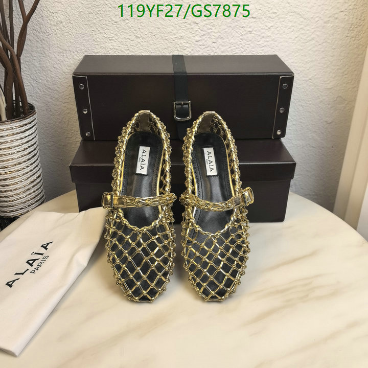 Women Shoes-ALAIA Code: GS7875 $: 119USD