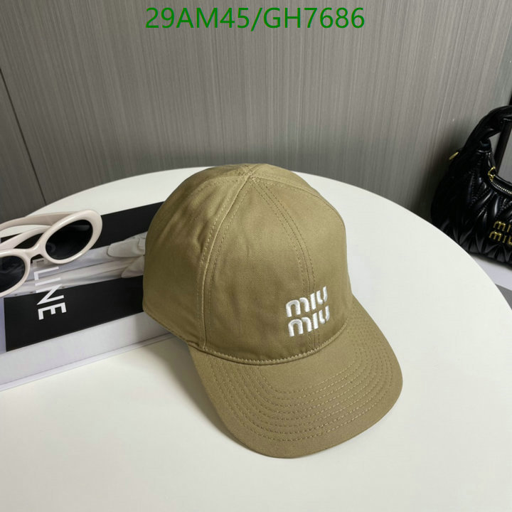 Cap-(Hat)-Miu Miu Code: GH7686 $: 29USD