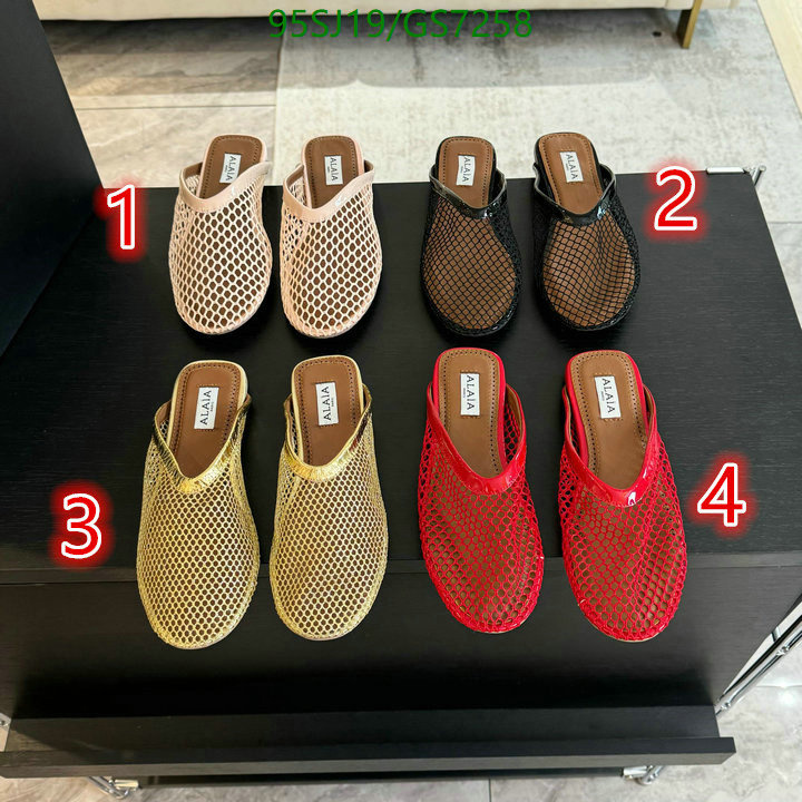 Women Shoes-ALAIA Code: GS7258 $: 95USD