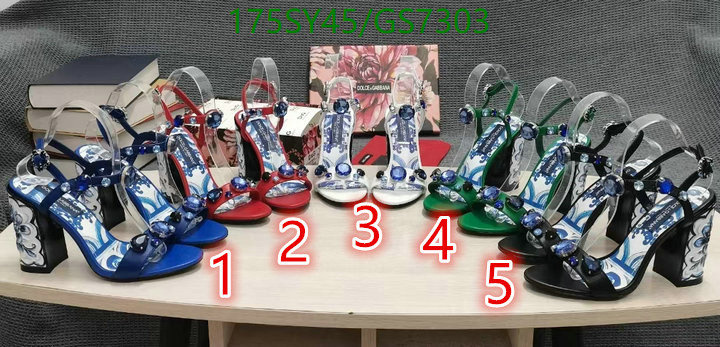 Women Shoes-D&G Code: GS7303 $: 175USD