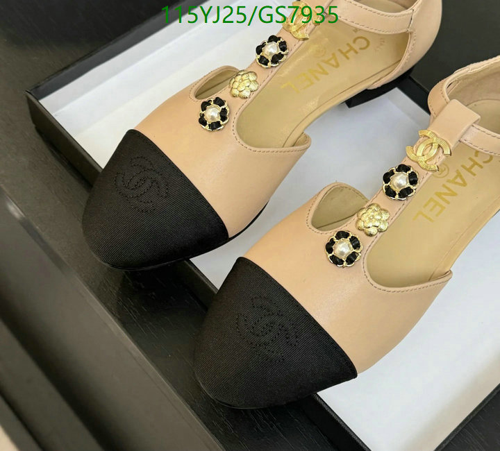 Women Shoes-Chanel Code: GS7935 $: 115USD