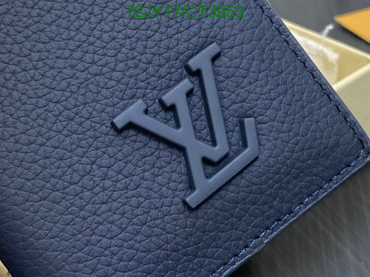 LV Bag-(Mirror)-Wallet- Code: CT3953 $: 72USD