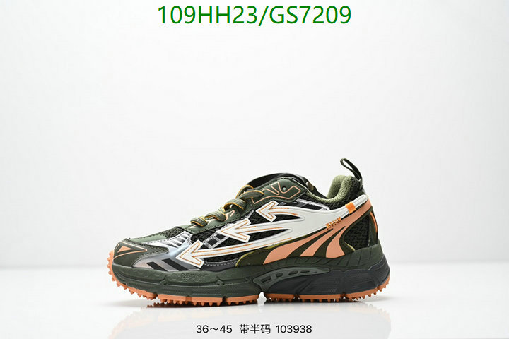 Men shoes-Off-White Code: GS7209 $: 109USD