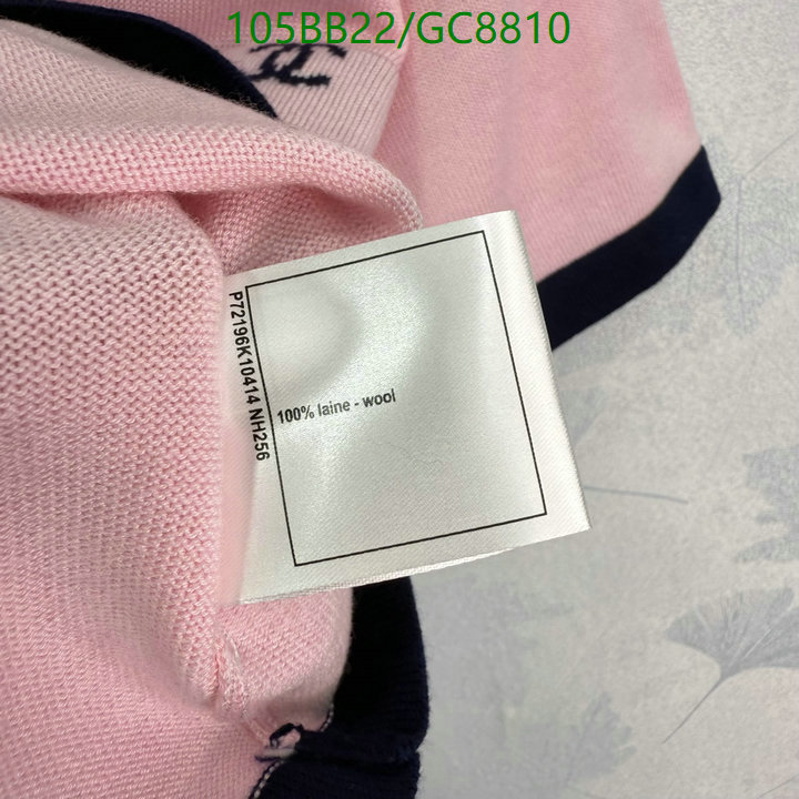 Clothing-Chanel Code: GC8810 $: 105USD