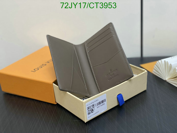 LV Bag-(Mirror)-Wallet- Code: CT3953 $: 72USD