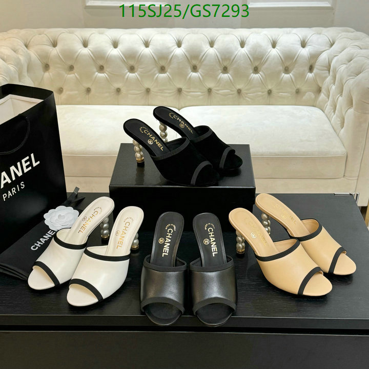 Women Shoes-Chanel Code: GS7293 $: 115USD
