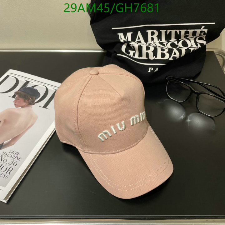 Cap-(Hat)-Miu Miu Code: GH7681 $: 29USD