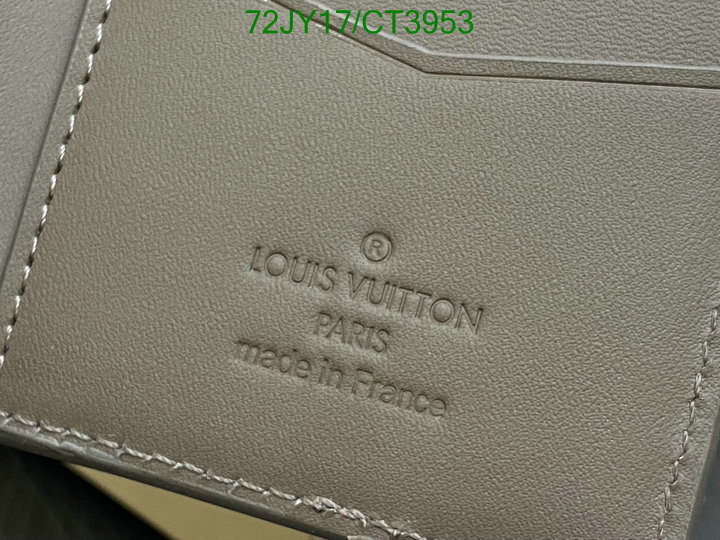LV Bag-(Mirror)-Wallet- Code: CT3953 $: 72USD