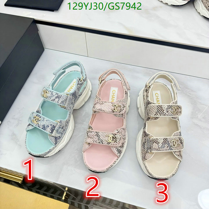Women Shoes-Chanel Code: GS7942 $: 129USD
