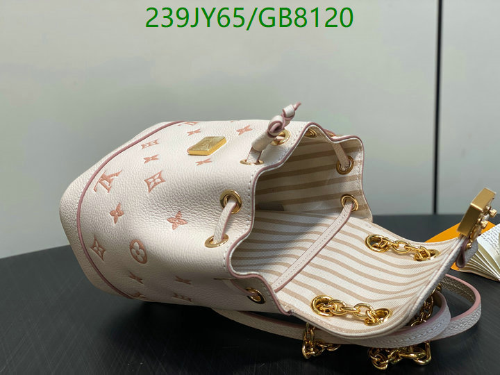 LV Bag-(Mirror)-Backpack- Code: GB8120 $: 239USD